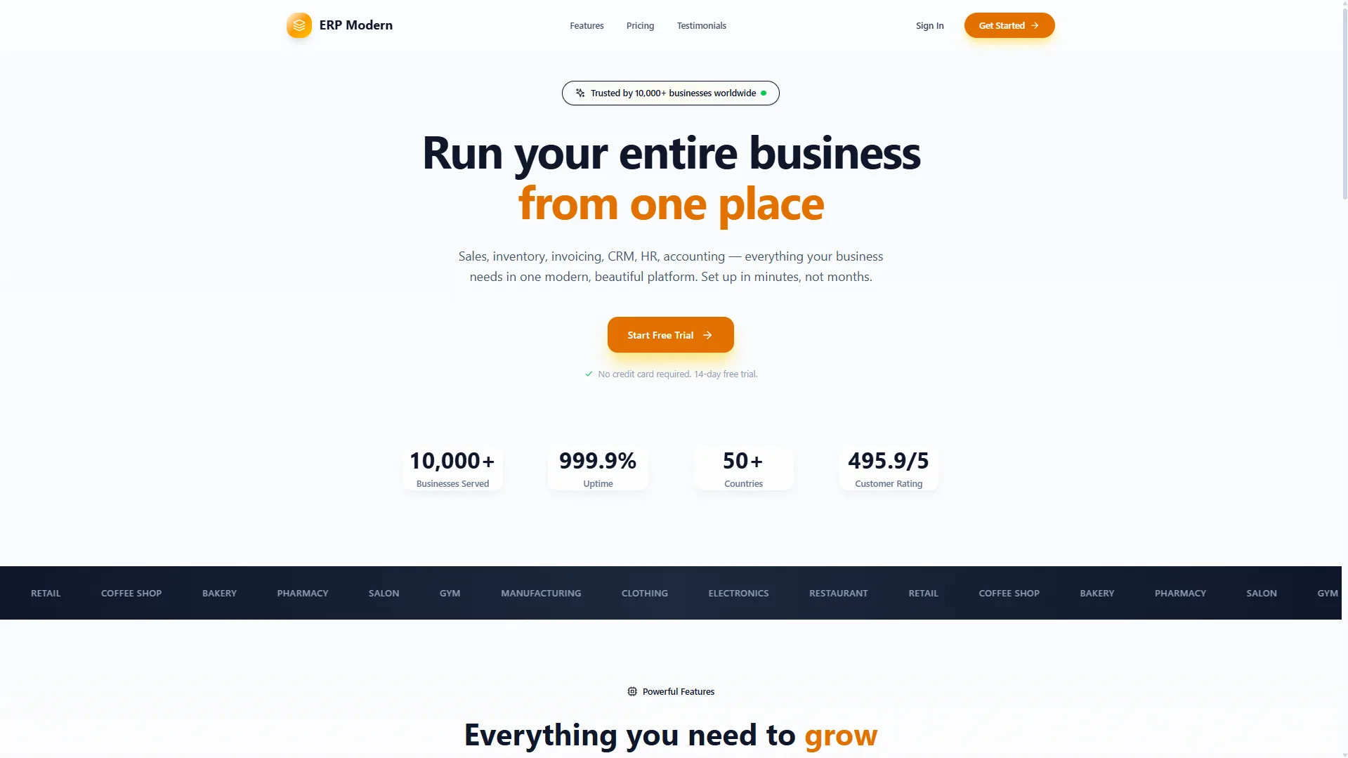 ERP System
